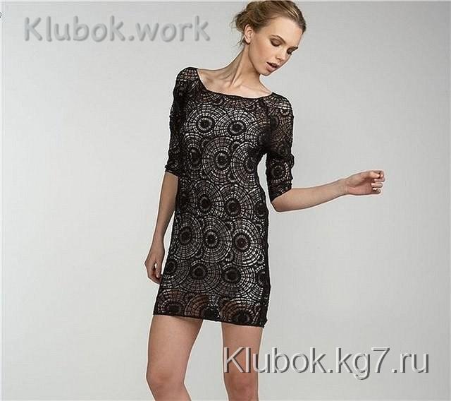 Черное кружево для платья Черное кружево для платья