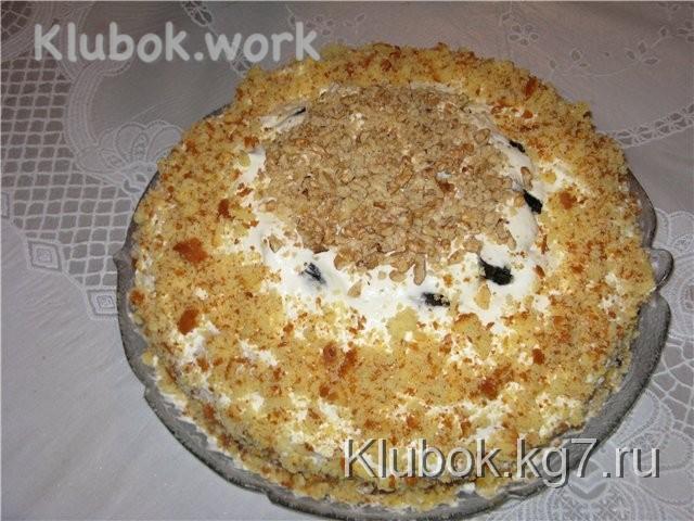 ТОРТ БИСКВИТНЫЙ С ЧЕРНОСЛИВОМ ТОРТ БИСКВИТНЫЙ С ЧЕРНОСЛИВОМ