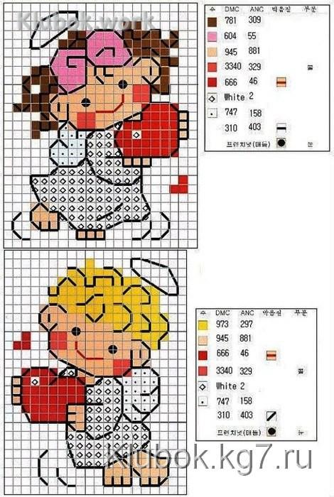 Валентинка-ангелочки Валентинка-ангелочки