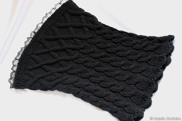 Вязаный корсет Вязаный корсет