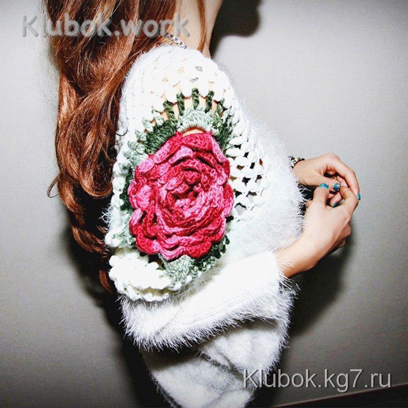 Роза для джемпера Роза для джемпера