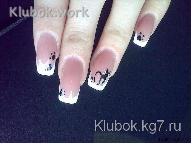 Дизайн ногтей "Кошки" Дизайн ногтей "Кошки"