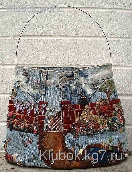 из джинс из джинс