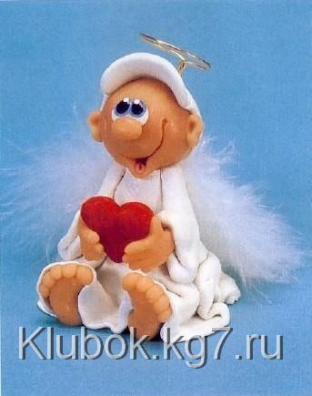 Сувенир на день Валентина из пластики Сувенир на день Валентина из пластики