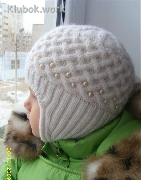 Шапочка - Жемчужная зима Шапочка - Жемчужная зима