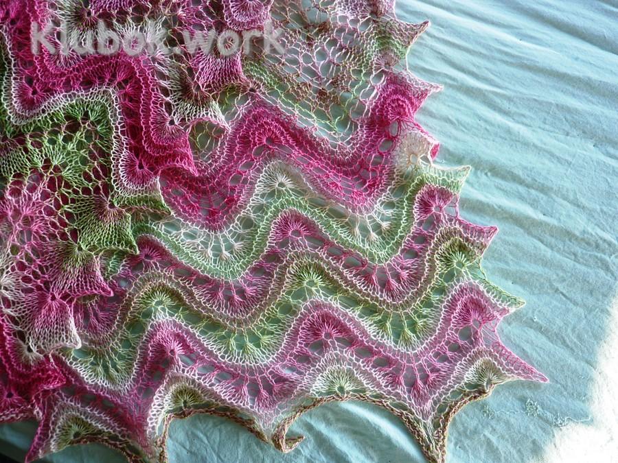 Шикарный узор для палантина Шикарный узор для палантина