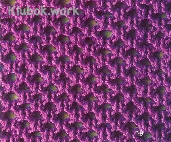 Сеточка спицами Сеточка спицами