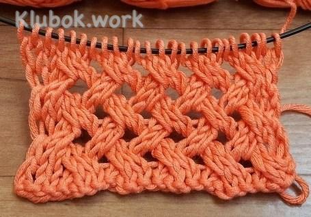 Узор спицами Узор спицами