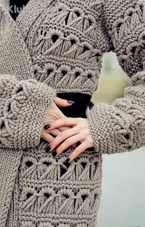 Пальто  Павлинье перо  в технике брумстик. МК, видео-урок Пальто  Павлинье перо  в технике брумстик. МК, видео-урок