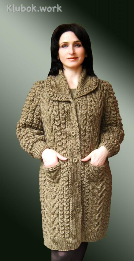 Уютная классика. Кардиганы с косами. Мастер Наталия Лок. Уютная классика. Кардиганы с косами. Мастер Наталия Лок.