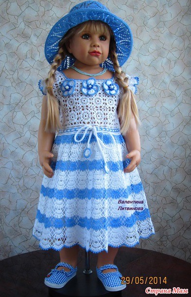 ПЛАТЬИЦЕ , связанное Валентиной Литвиновой ПЛАТЬИЦЕ , связанное Валентиной Литвиновой