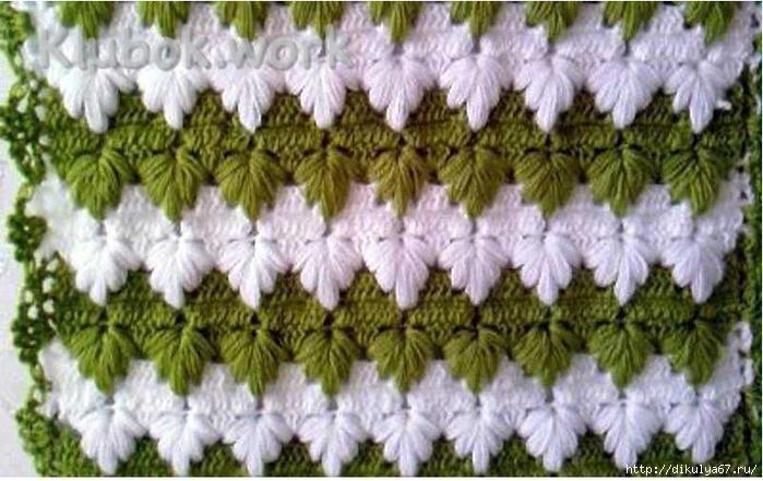 Узор крючком  Узор крючком