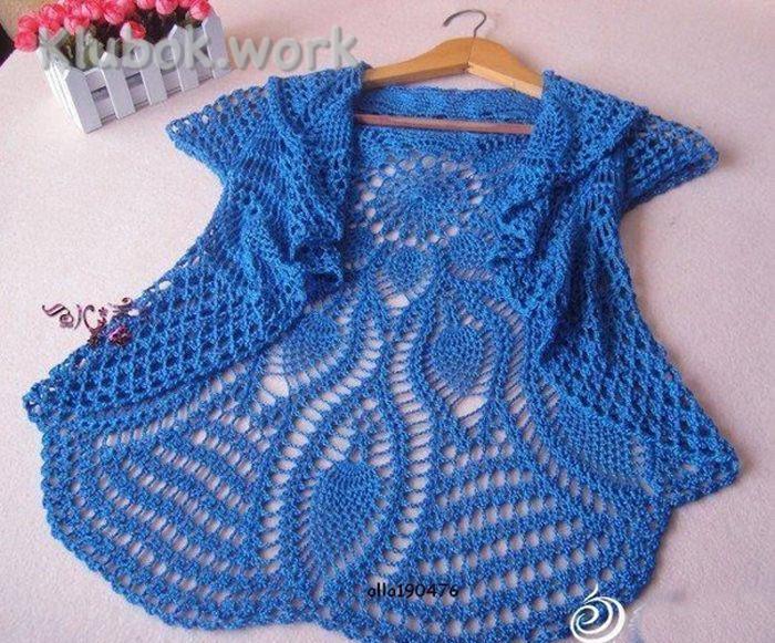 Болеро крючком Болеро крючком