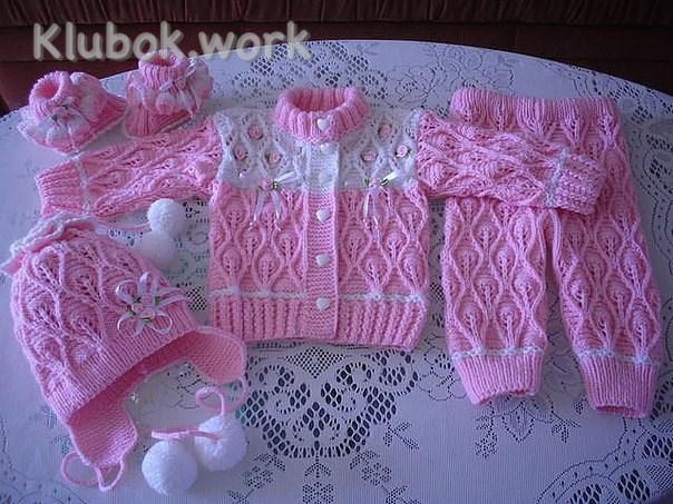 УЗОР ДЛЯ КОМПЛЕКТА МАЛЫШКЕ. АВТОР МА РИЯ (ГЕРМАНИЯ) УЗОР ДЛЯ КОМПЛЕКТА МАЛЫШКЕ. АВТОР МА РИЯ (ГЕРМАНИЯ)