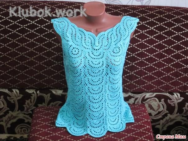 Ещё один топ  от мастерицы Татьяны Злыдарушкиной-Чеботарёвой Ещё один топ  от мастерицы Татьяны Злыдарушкиной-Чеботарёвой