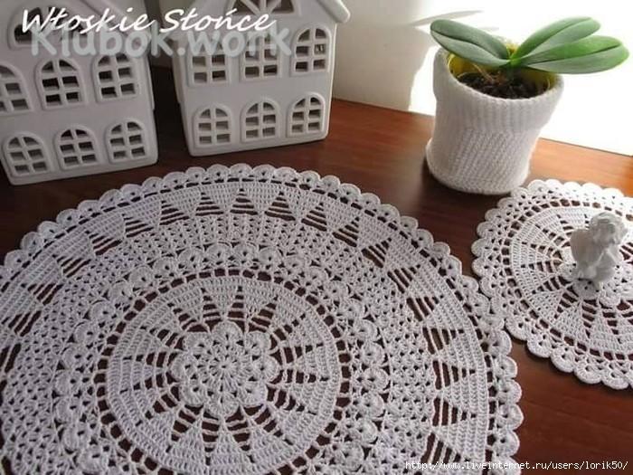 КРАСИВАЯ САЛФЕТКА, СВЯЗАННАЯ КРЮЧКОМ КРАСИВАЯ САЛФЕТКА, СВЯЗАННАЯ КРЮЧКОМ