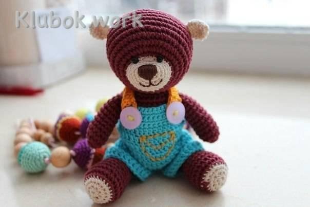 Мишки крючком Мишки крючком