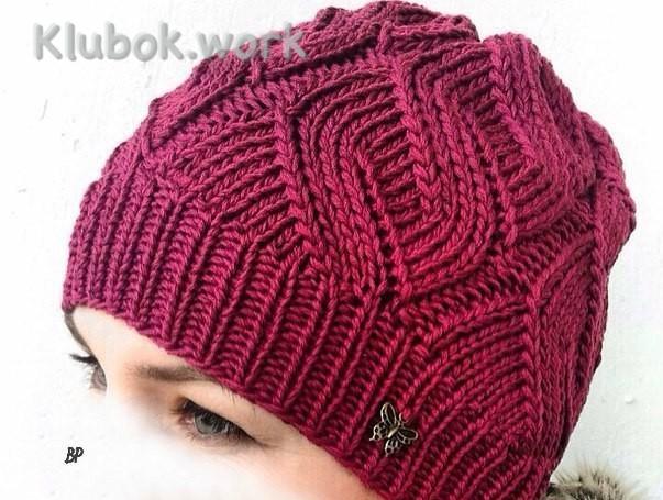 ШАПКА СПИЦАМИ ШАПКА СПИЦАМИ