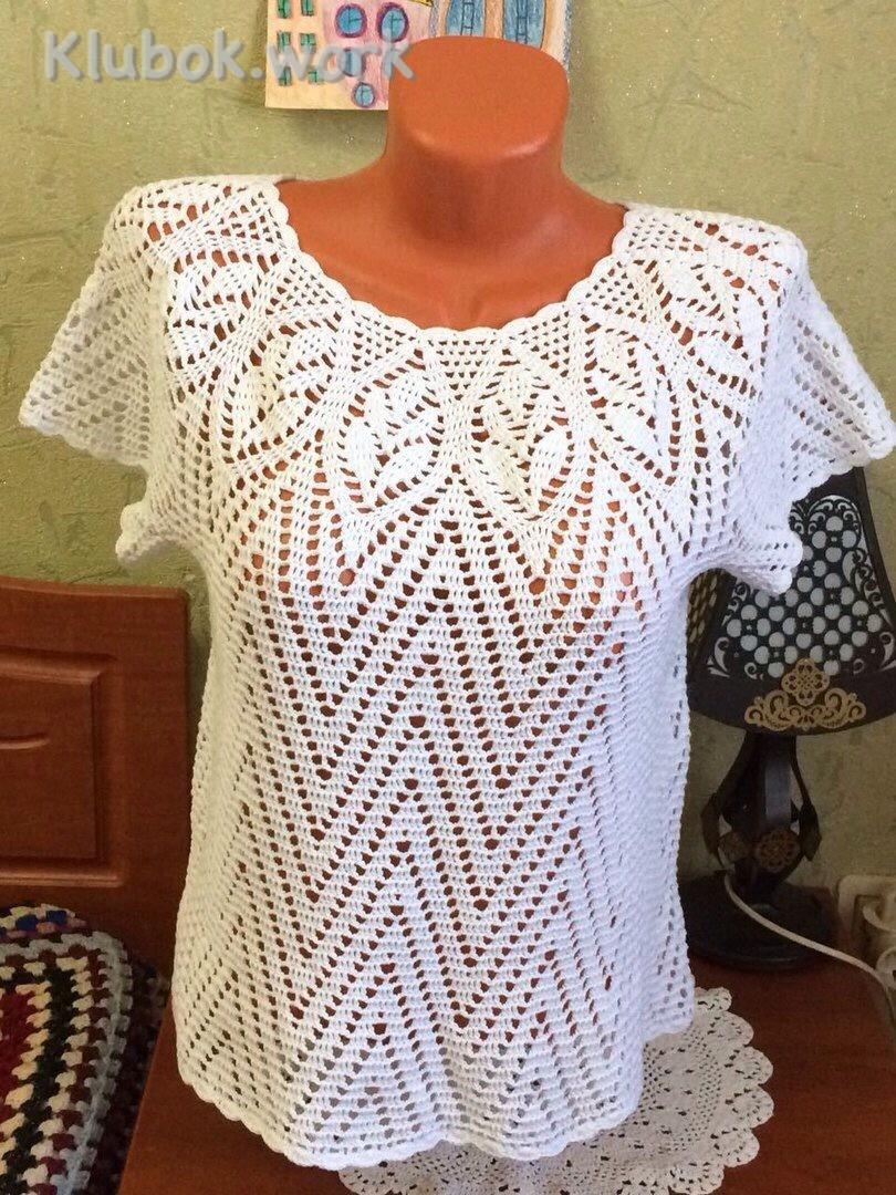 Туника, связанная крючком Туника, связанная крючком