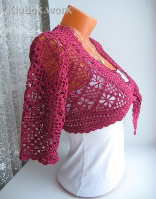 БОЛЕРО узором  БОЛЕРО узором