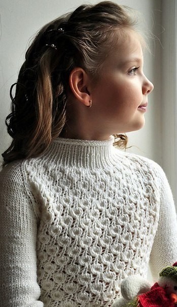 Вяжем кофточку для девочки Вяжем кофточку для девочки