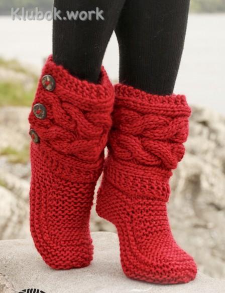 Носочки спицами Носочки спицами