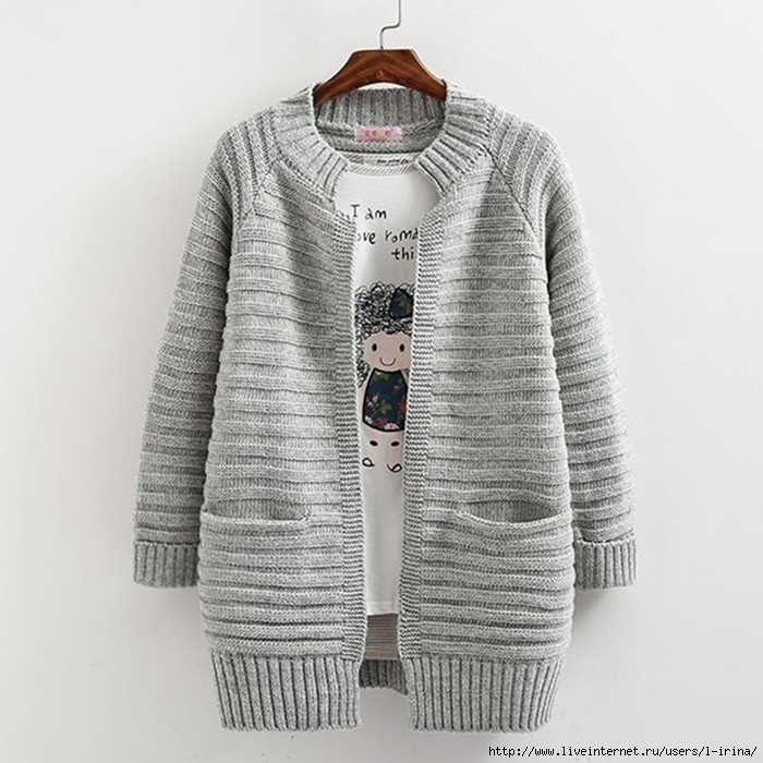 Кардиган с карманами Кардиган с карманами