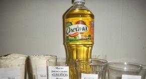 Ингредиенты для «Постный пирог  Ингредиенты для «Постный пирог