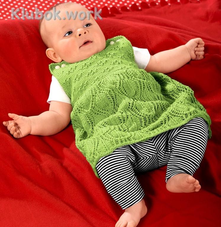 Ажурное платье с застежками на плечах Ажурное платье с застежками на плечах