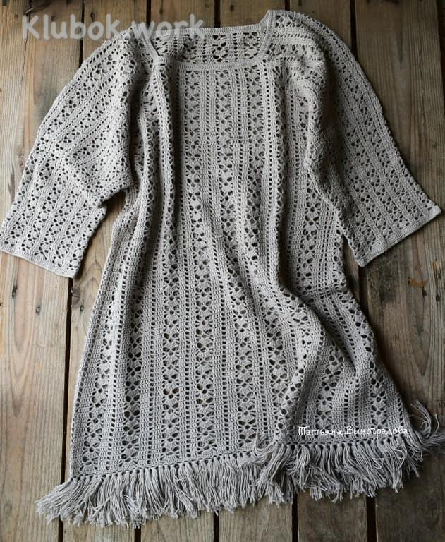Туника крючком, автор: Татьяна Виноградова Туника крючком, автор: Татьяна Виноградова