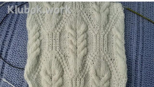 Узор спицами Узор спицами