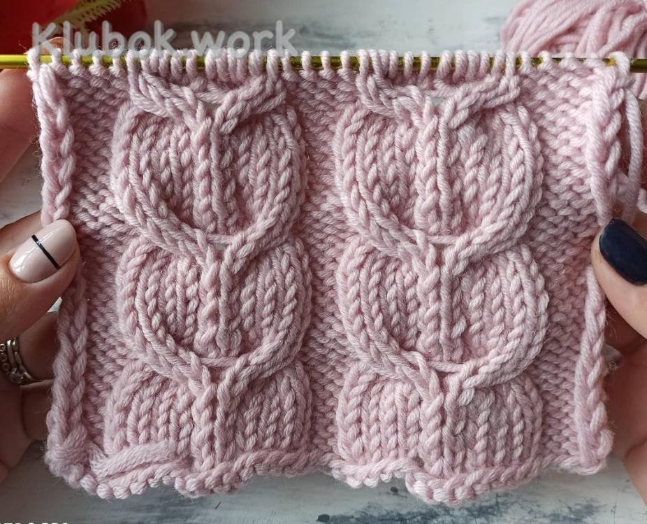 Узор спицами Узор спицами