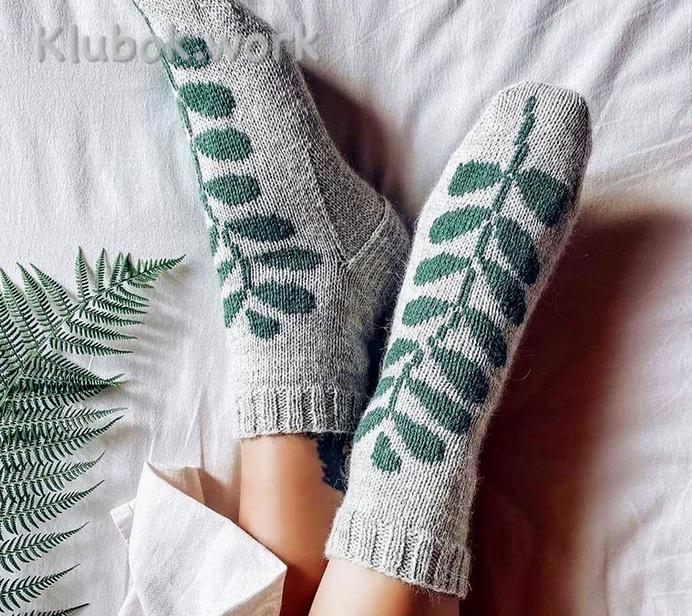 НОСКИ С ЛИСТОЧКАМИ НОСКИ С ЛИСТОЧКАМИ