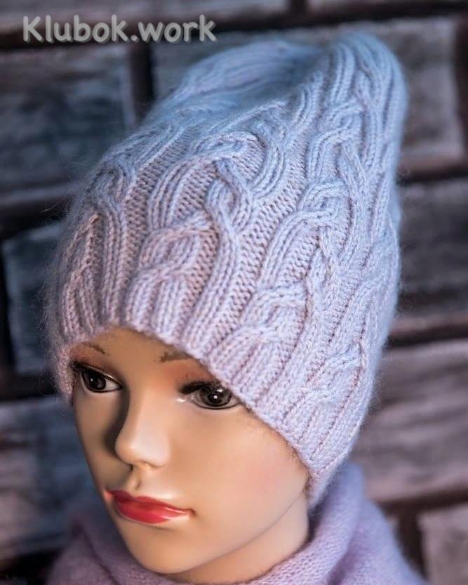 Шапка спицами Шапка спицами