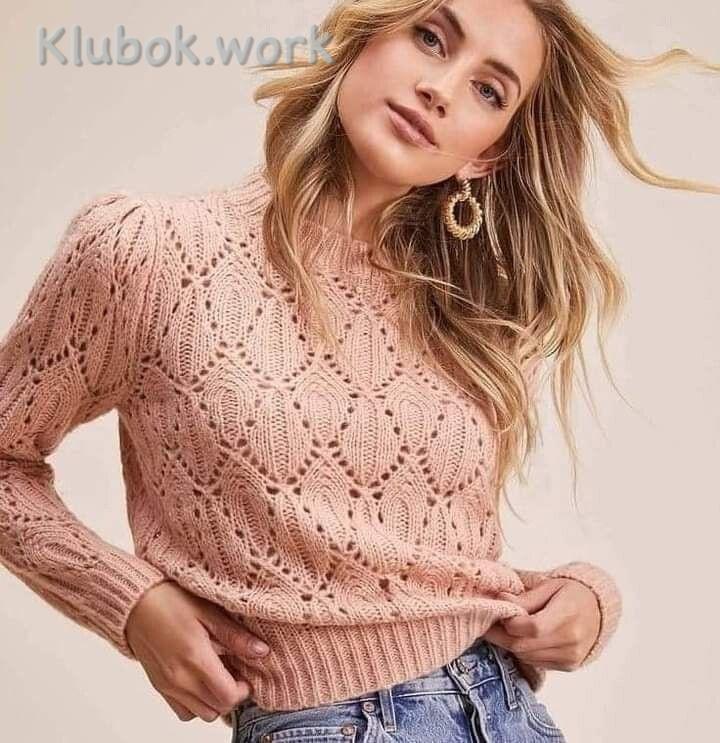 Интересный узор для джемпера Интересный узор для джемпера