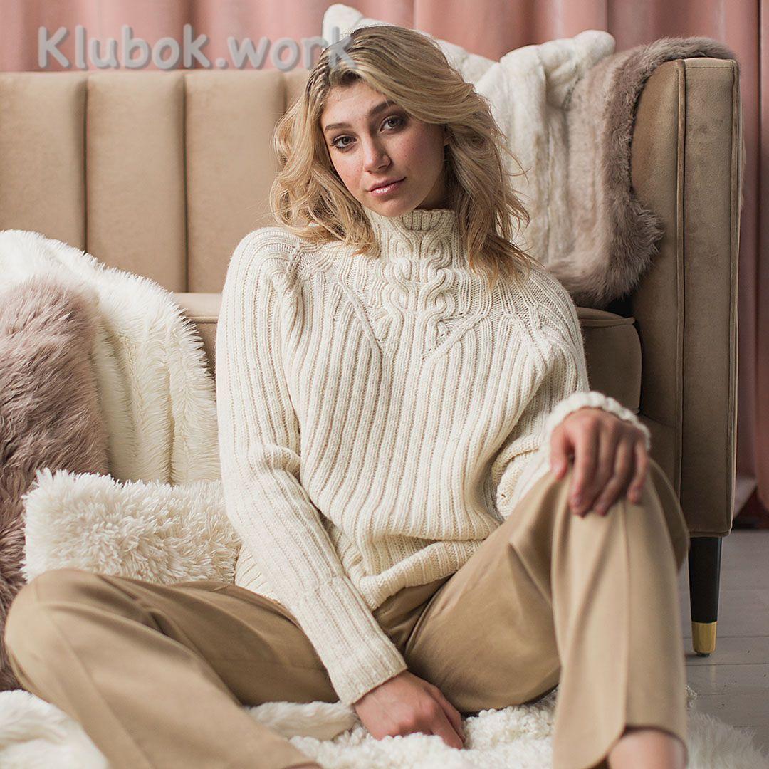 Свитер спицами Свитер спицами